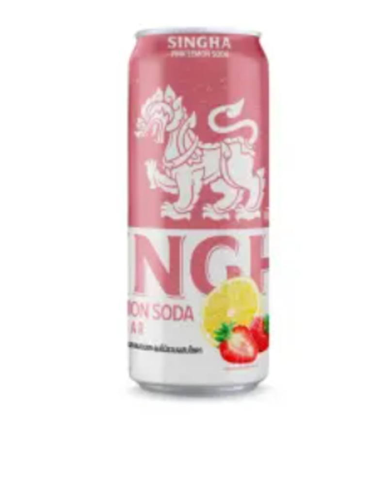 Singha Pink Lemon Soda