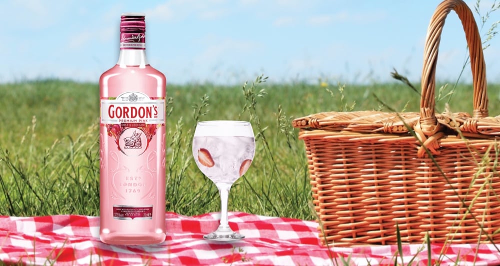 GORDONS PINK 50 ml.