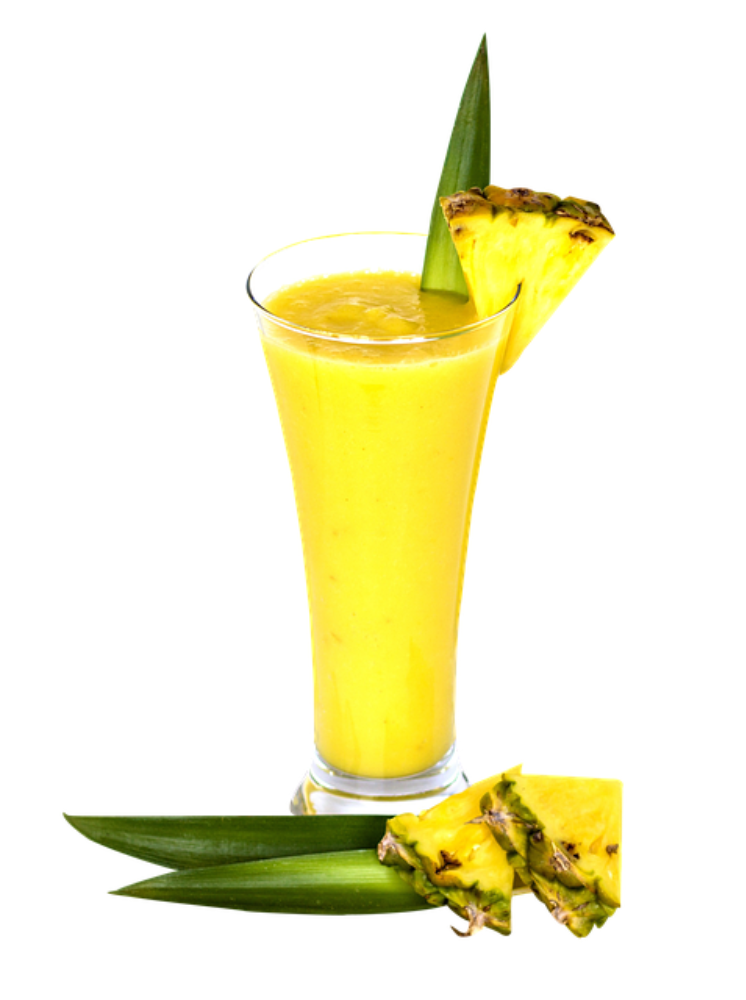 Pineapple juice (glass)