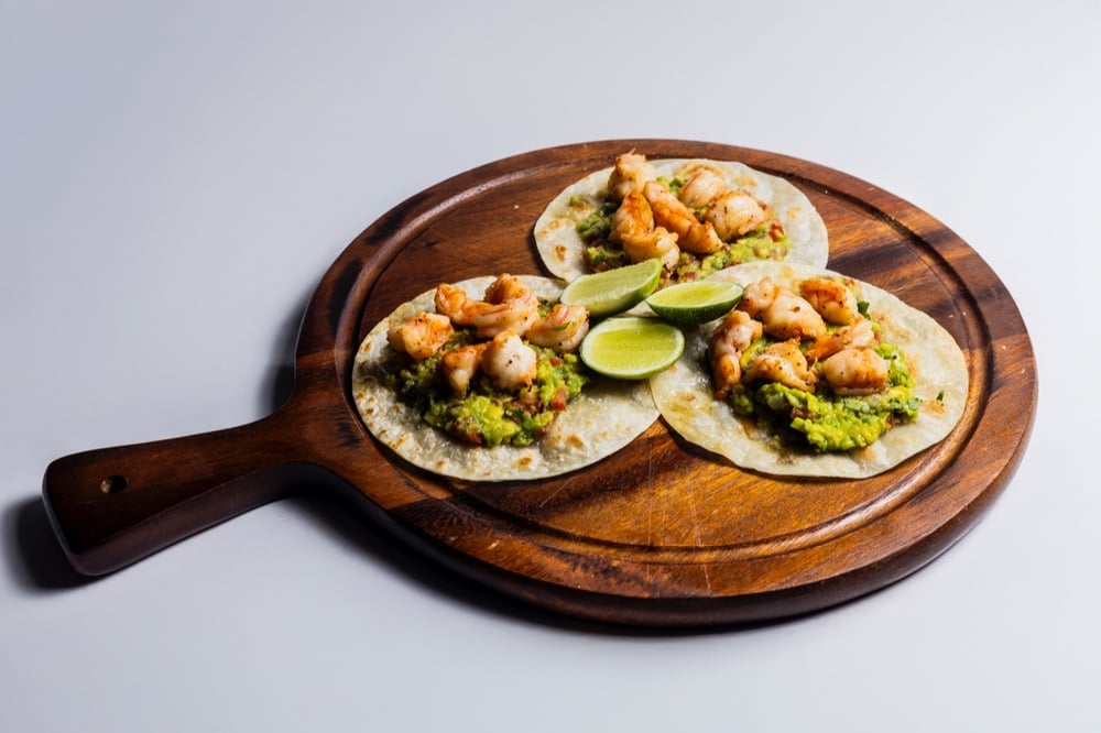 GRILLED SHRIMP TACOS