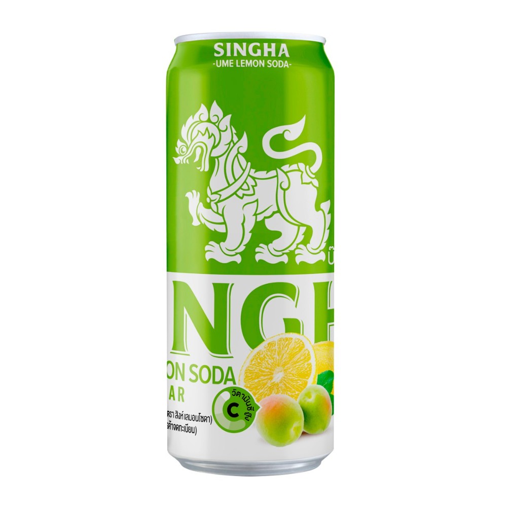 Singha UME Lemon Soda