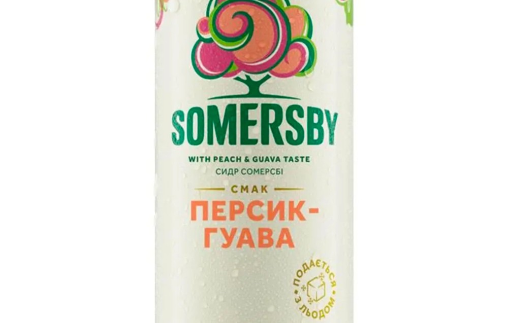 Сидр Сомерсбі перс-гуав 0.5 бан