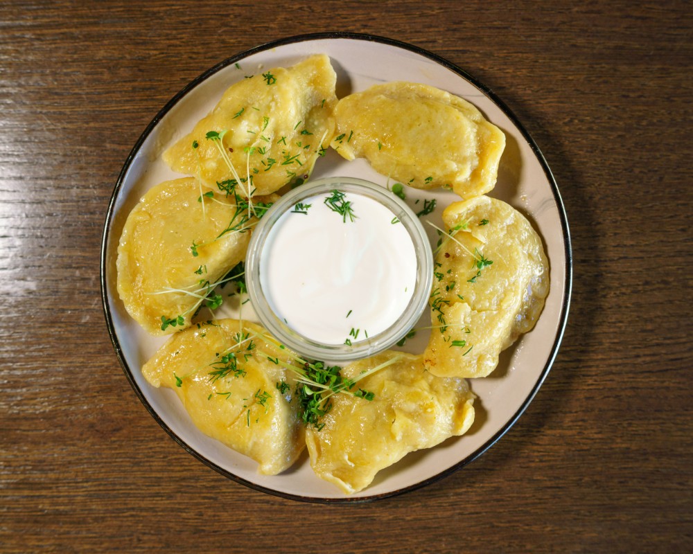 Вареники з м'ясом