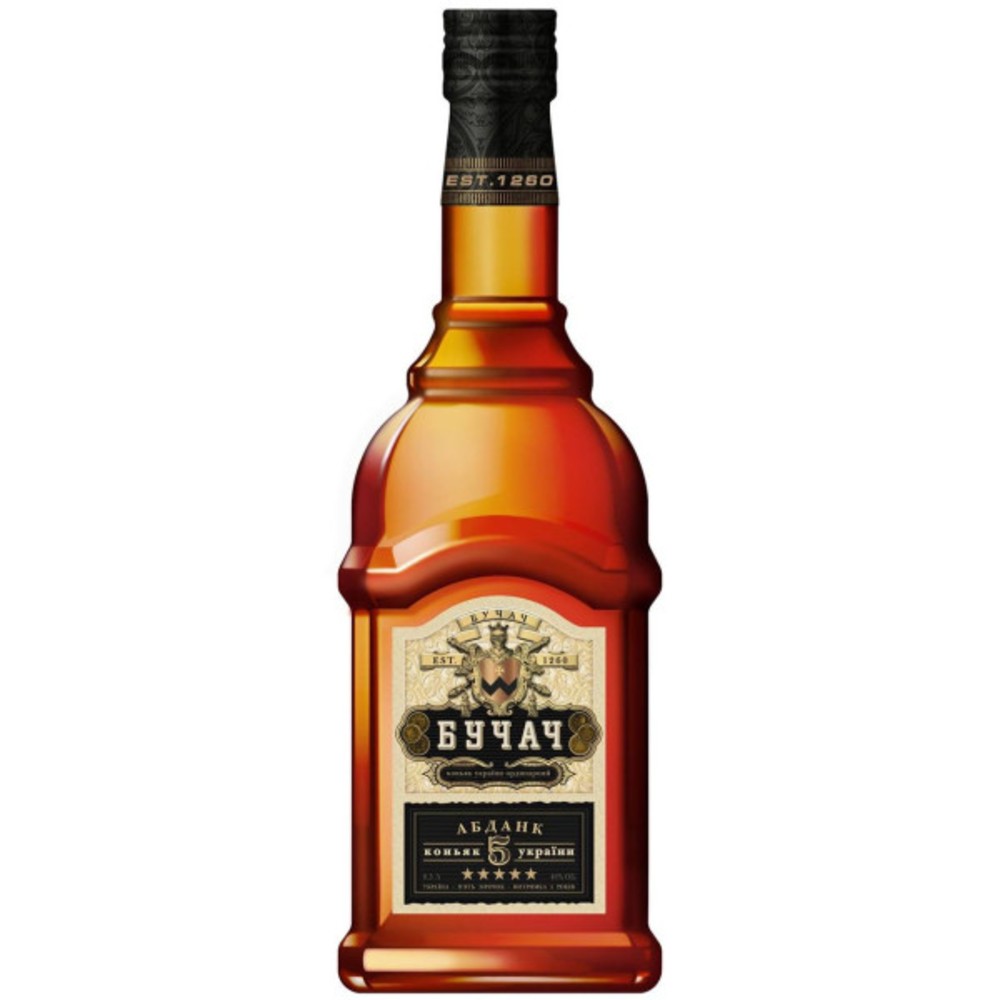 Коньяк Бучач 5 зірок