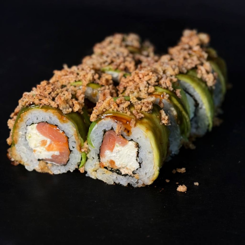 Авторський рол з коп лососем