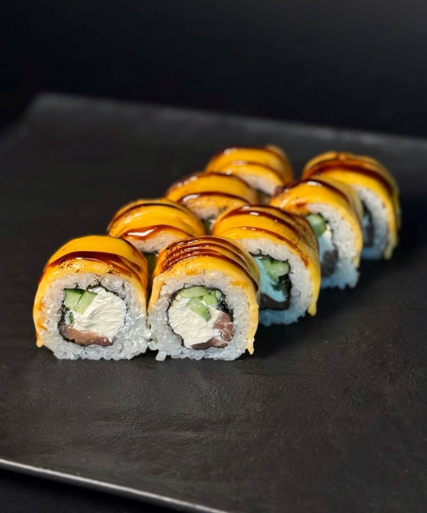 Чіз рол з копч лососем