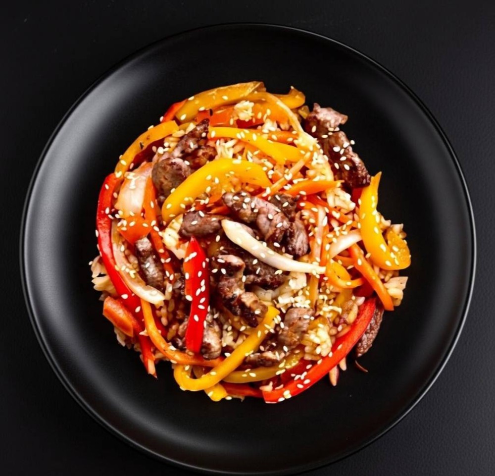 Тяхан з телятиною