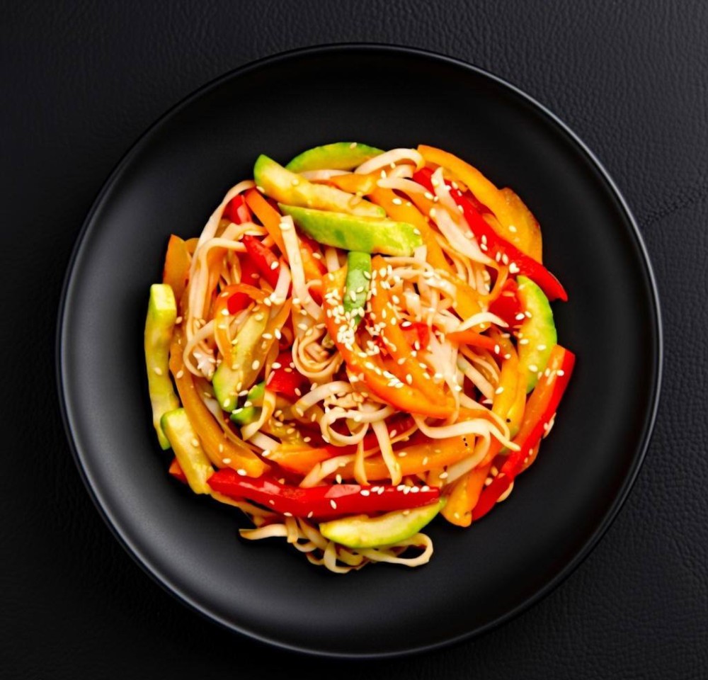 Удон з овочами