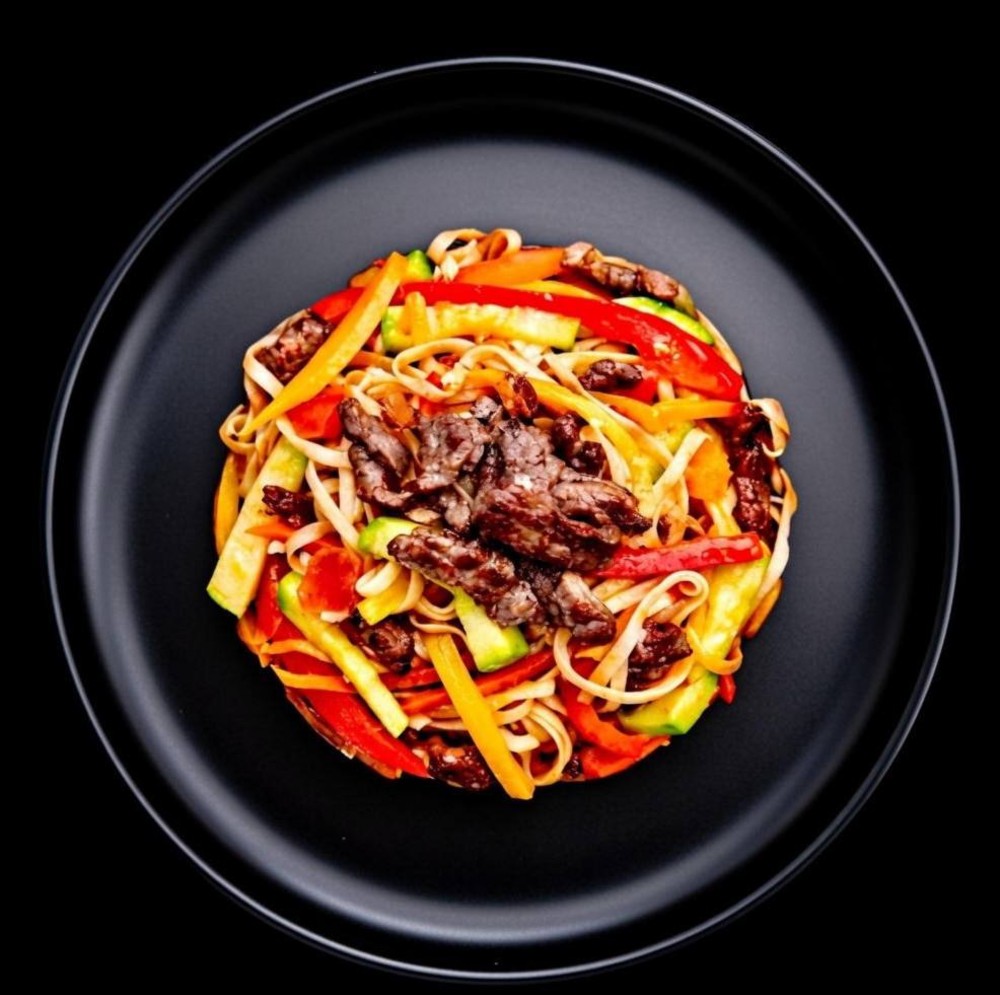 Удон з телятиною