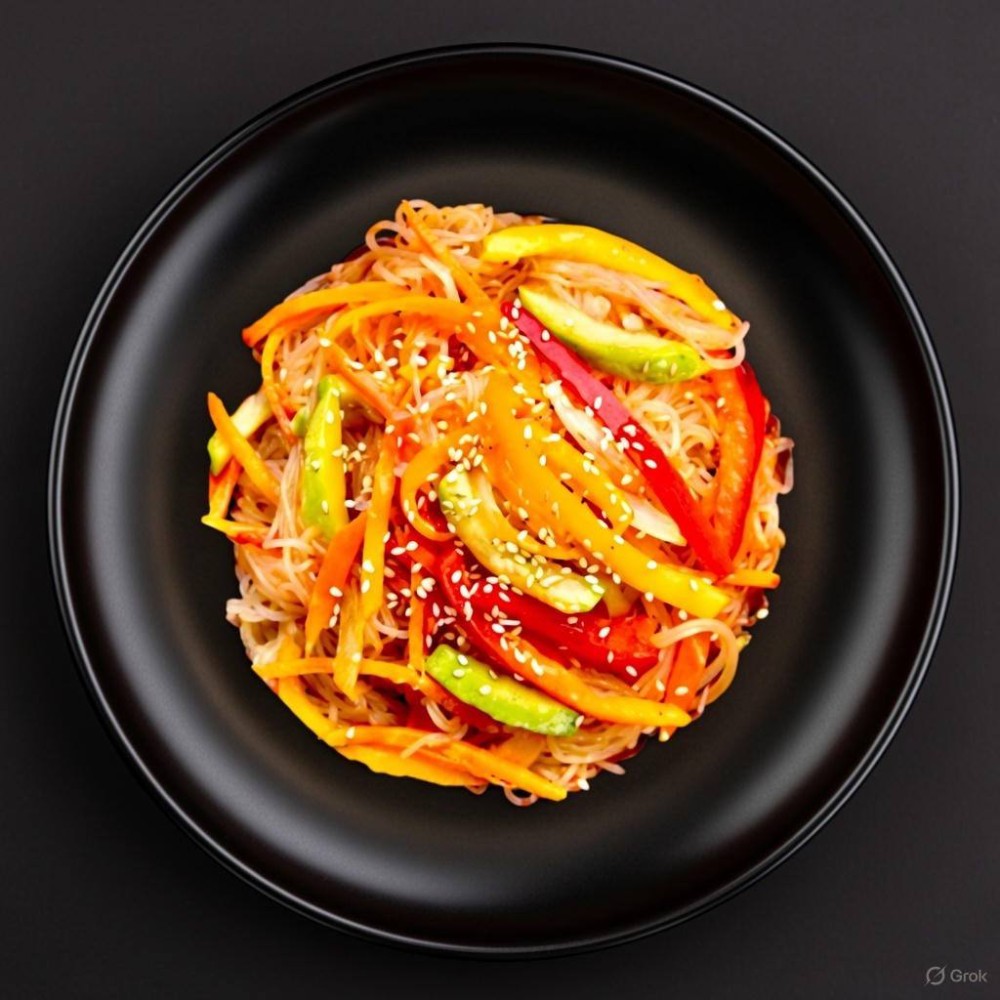 Фунчоза з овочами 