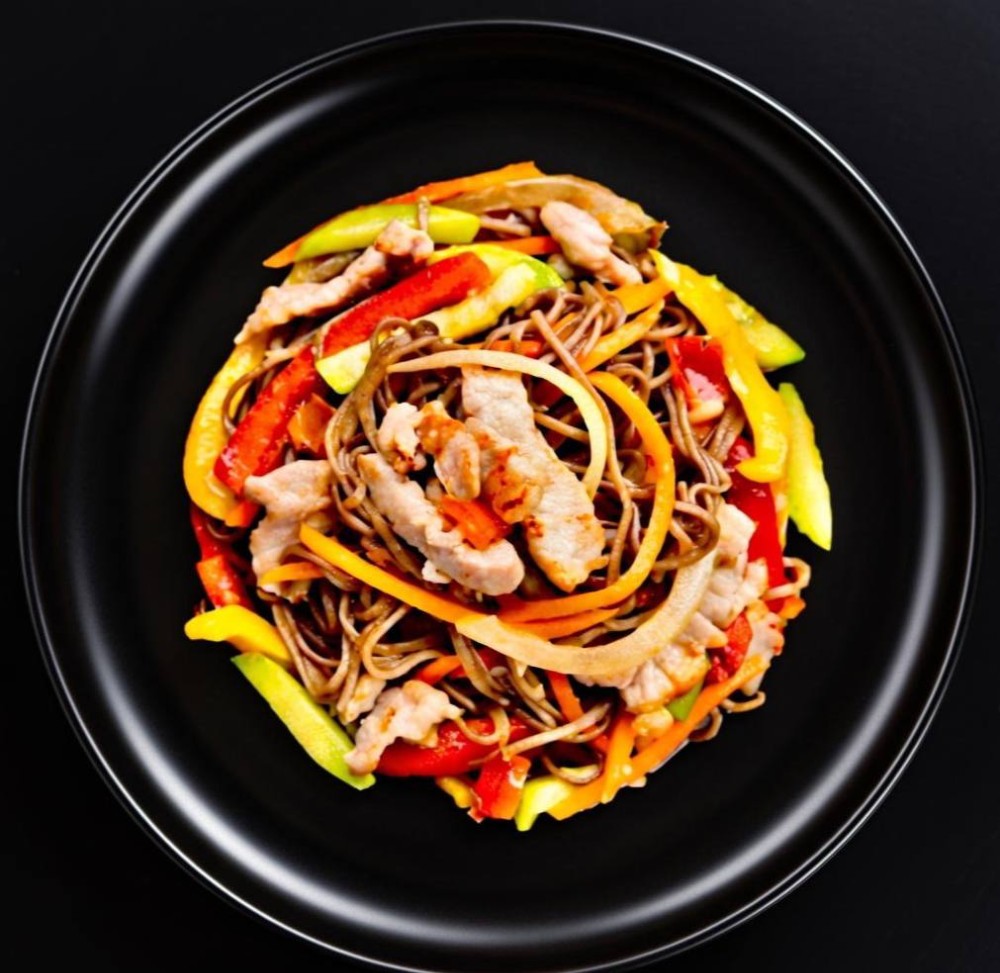 Соба зі свининою