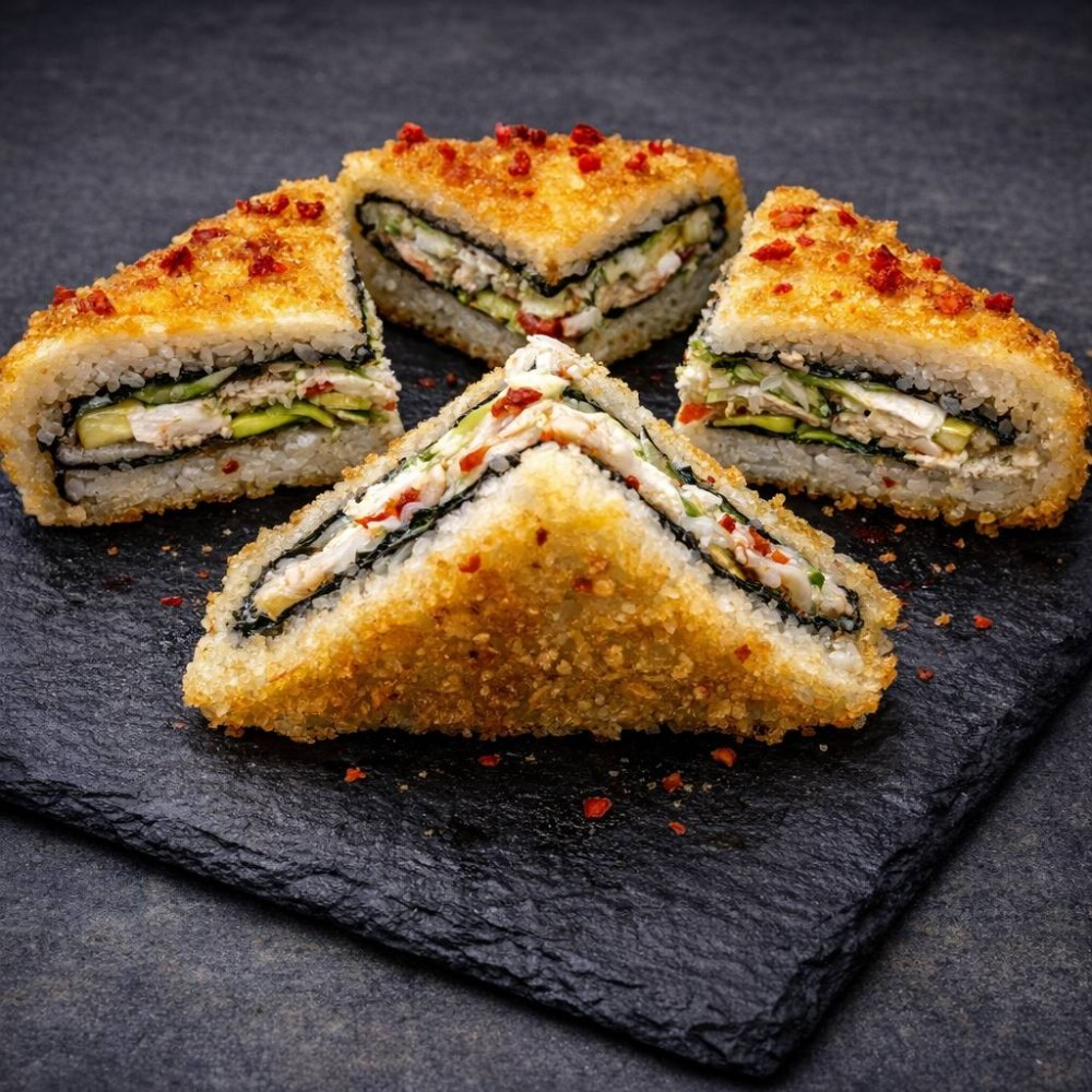 Суші-сендвіч з крабом