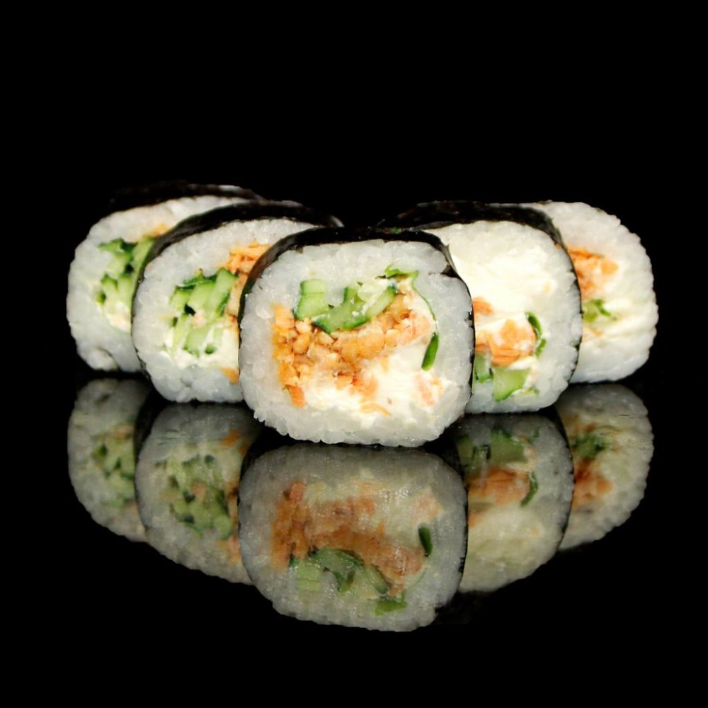 Футомак зі смаженим лососем