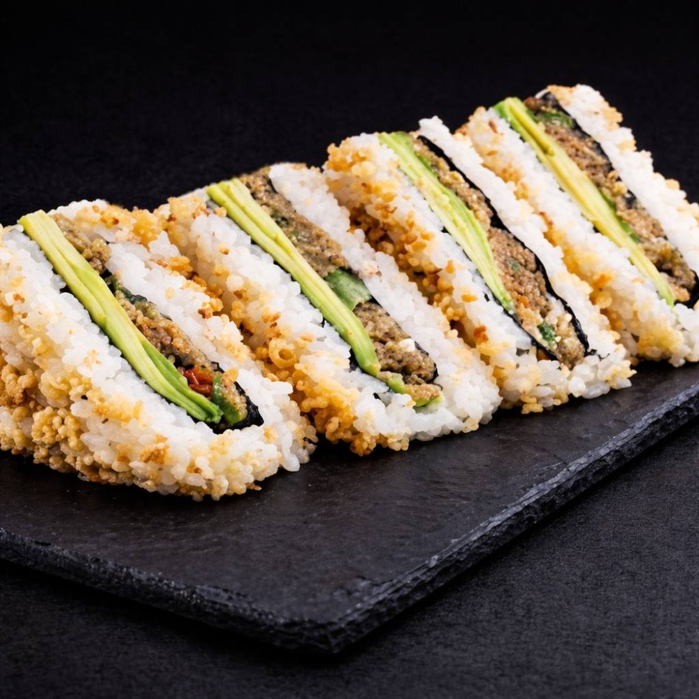 Суші-сендвіч в кунжуті