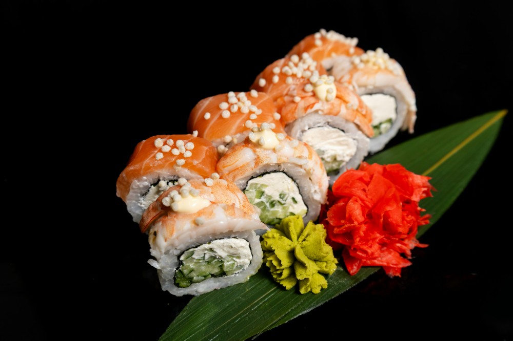 Філадельфія 50\50 лосось\креветка