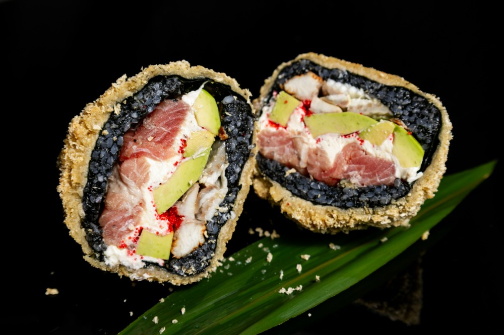 Суші бургер тунець та вугор