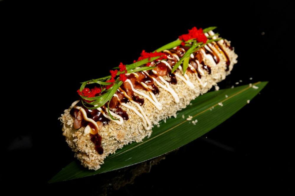 Суші хот-дог з лососем