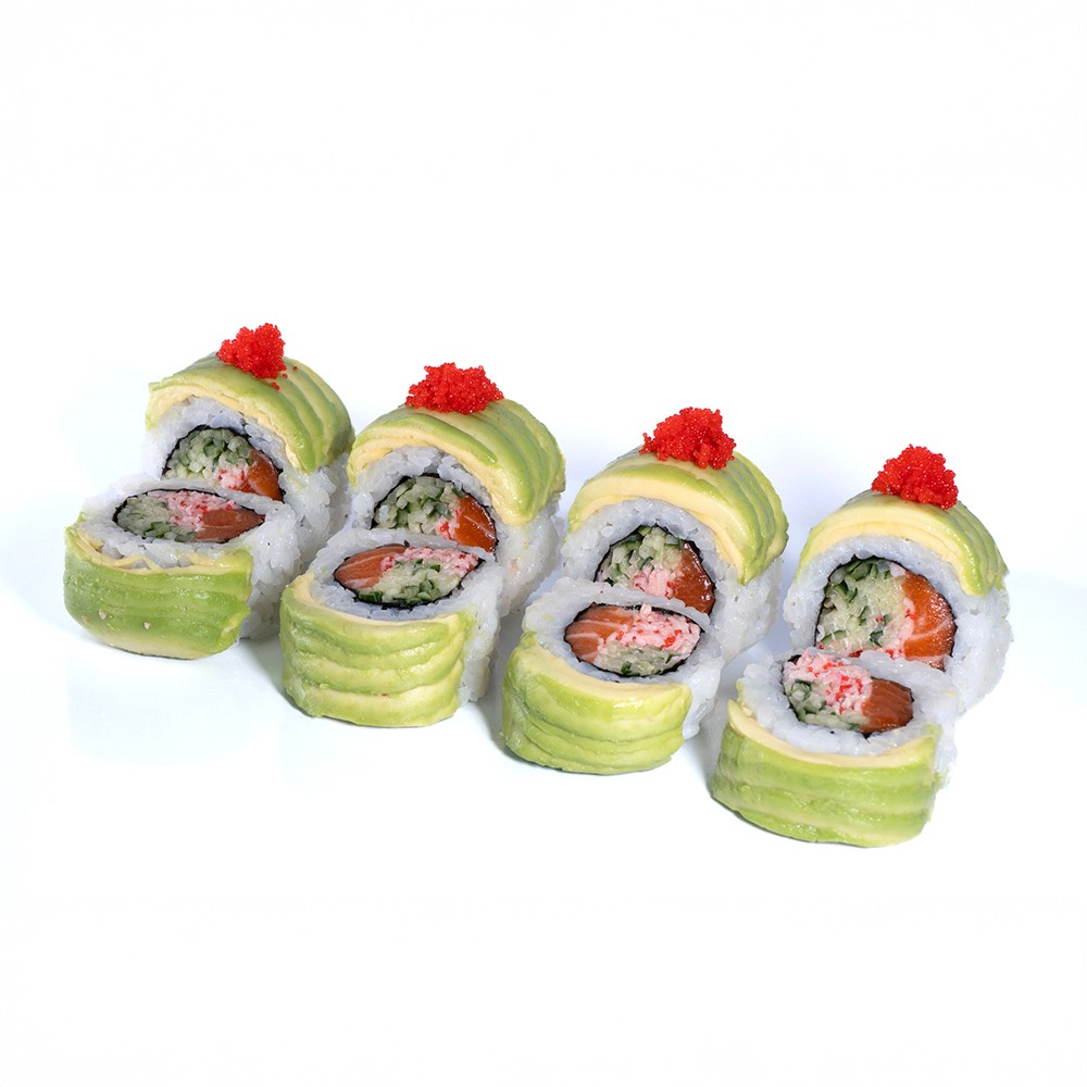 Авокадо лосось 