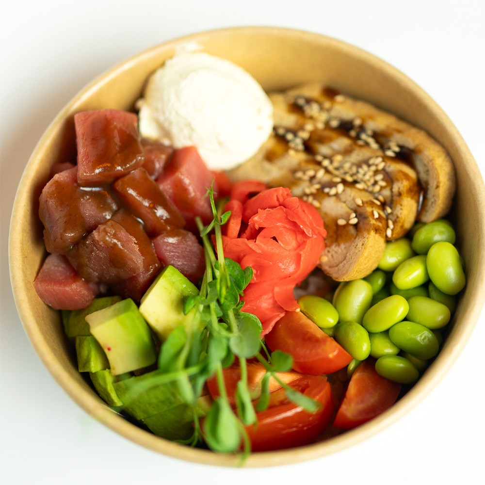 Боул з тунцем