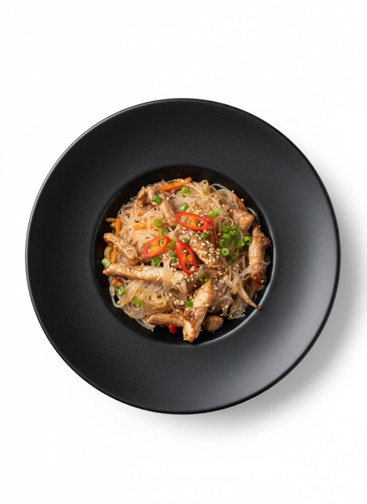 Фунчоза з свининою