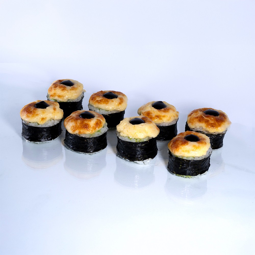 Запечене футо з тигровою креветкою та авокадо