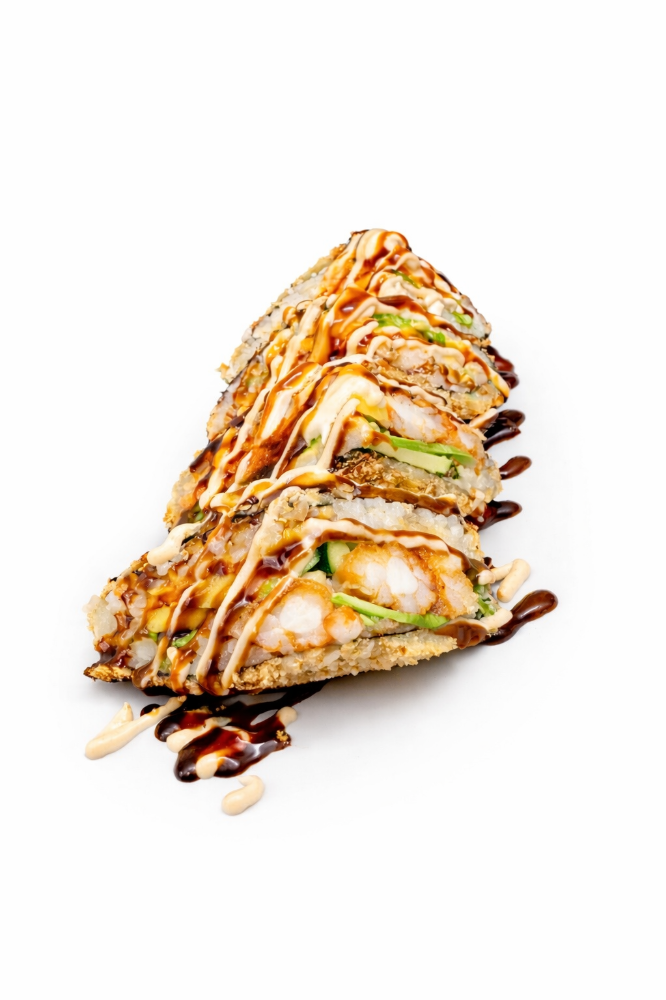 Суші сендвіч з креветкою