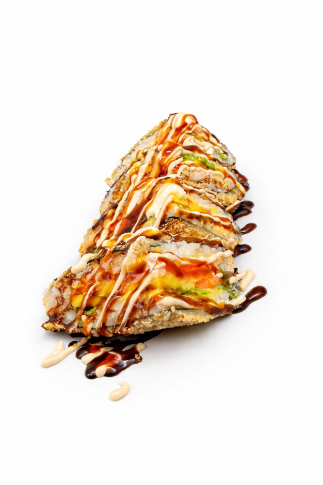 Суші сендвіч з лососем