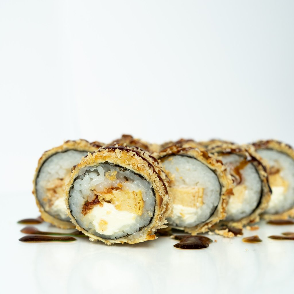 Жарений рол з вугрем