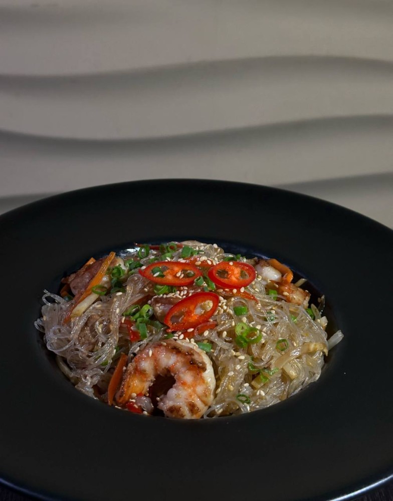 Фунчоза з креветкою