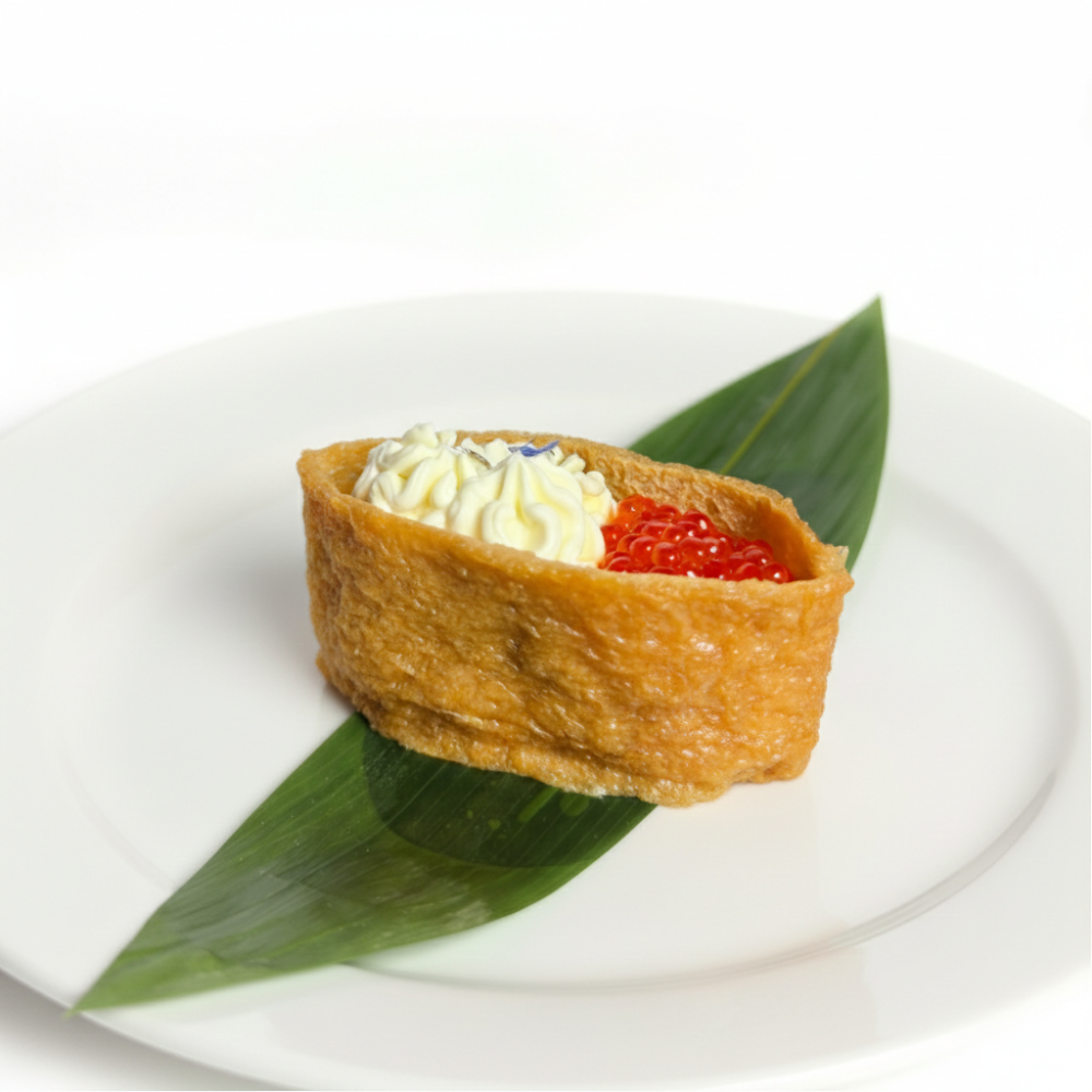 Інарі з червоною ікрою та крем сиром