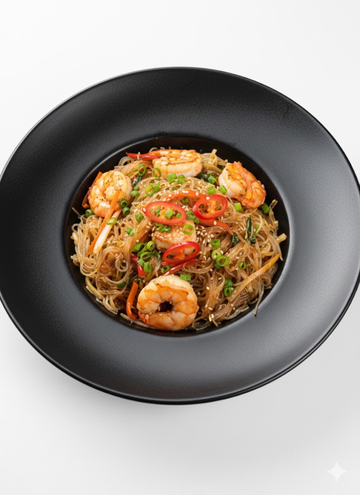 Фунчоза з креветкою