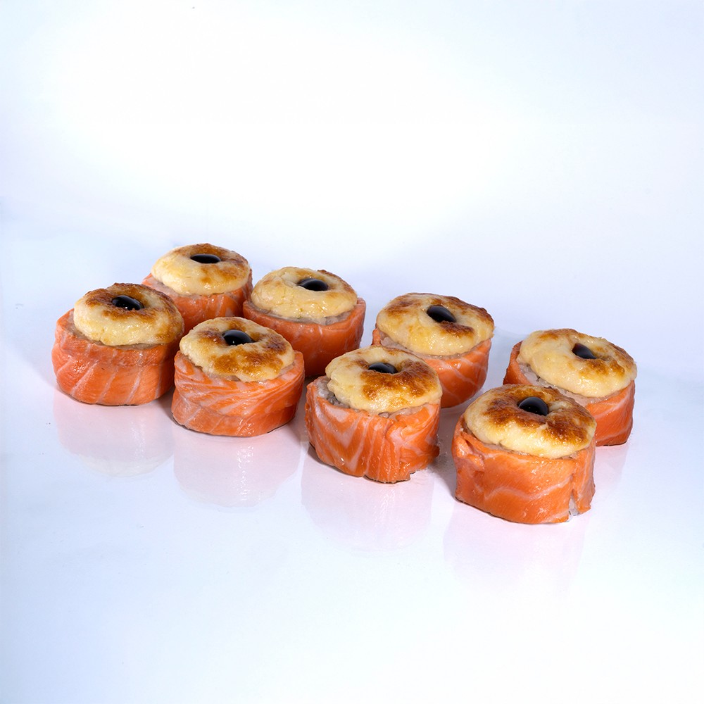 Запечена філадельфія з лососем