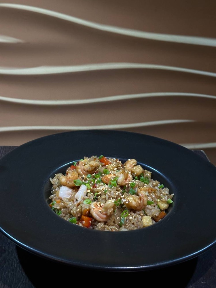 Рис з креветкою 