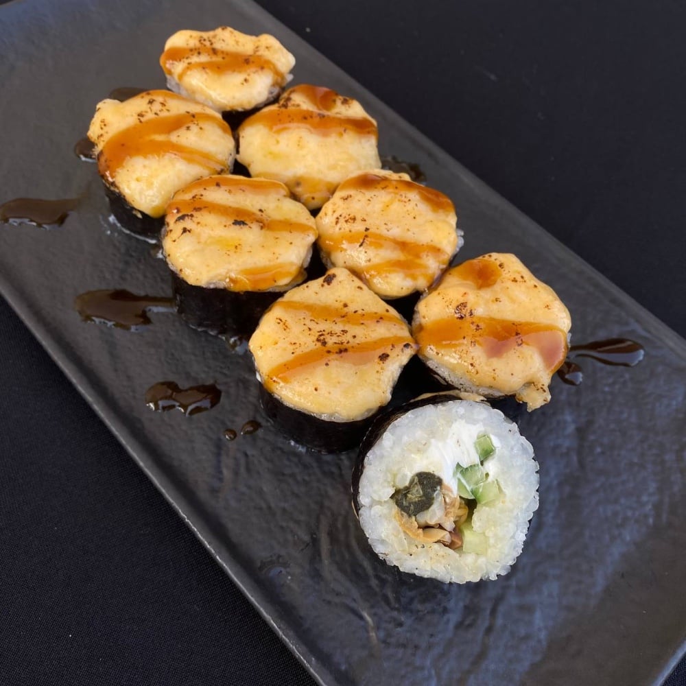 Запечений футомакі з мідіею