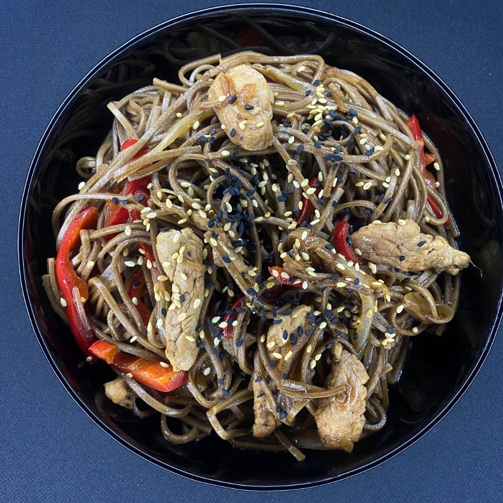 Соба зі свининою