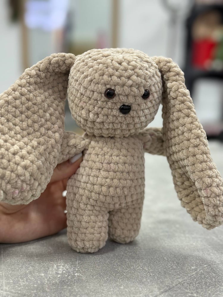 Зайчик плюшевий ручна робота