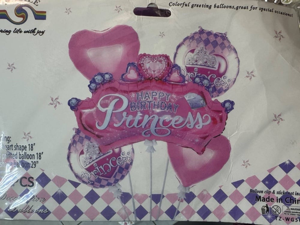Набір Happy Birthday Princess (5 куль)