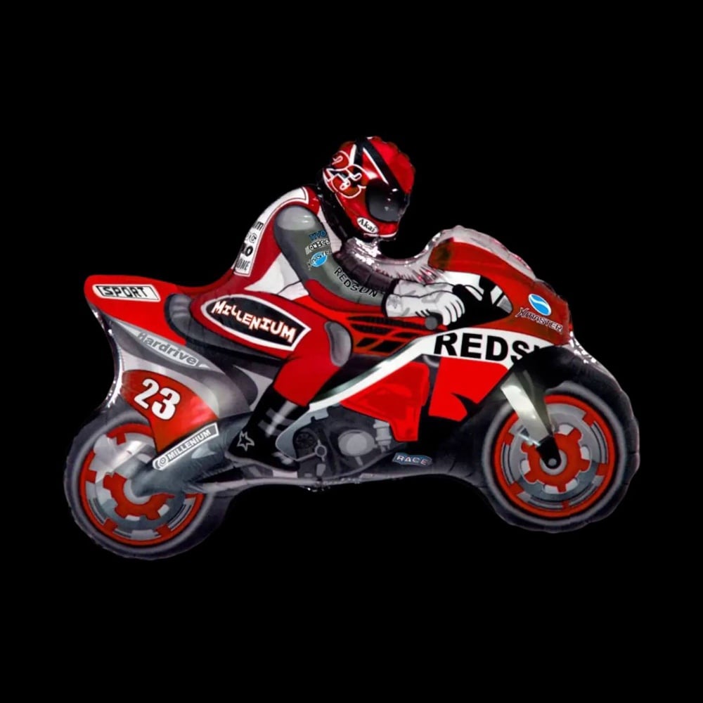 Фігура "Мотоцикліст червоний" Fllexmetal