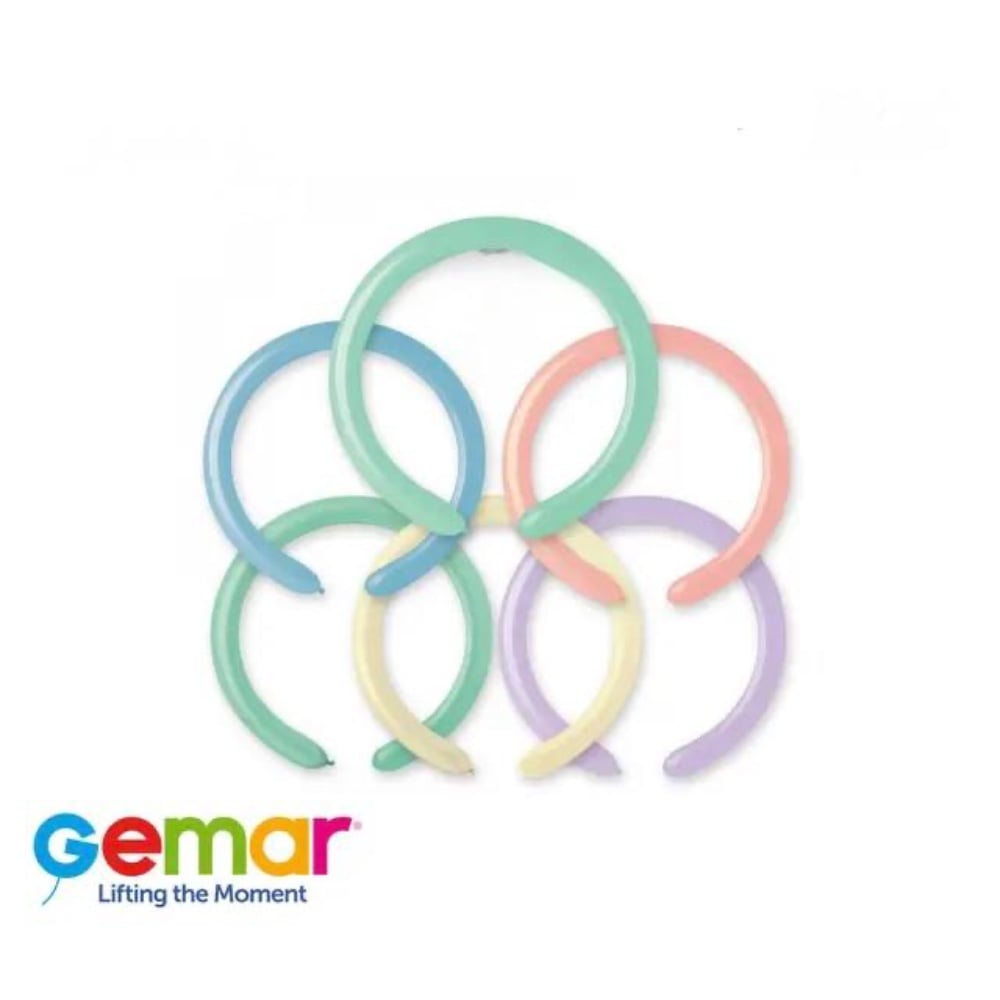 Кульки для моделювання Gemar Asorti Macaron