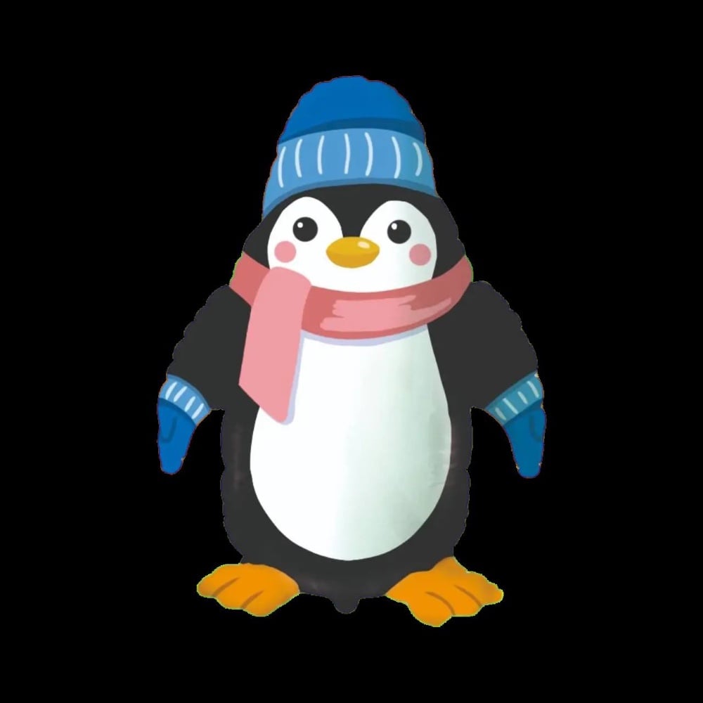 Фігура "Пінгвін у шапці" Flexmetal