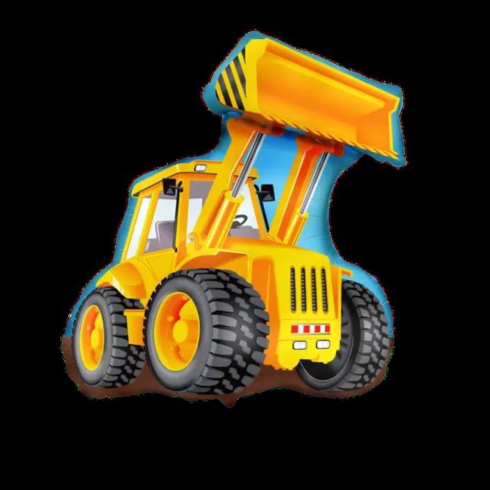 Фігура "Екскаватор жовтий" Flexmetal 81/66см