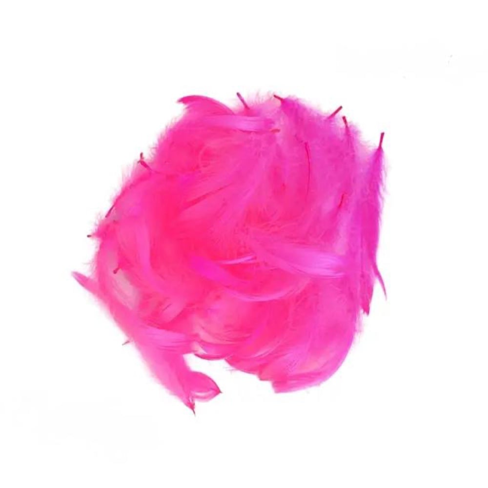 Набір пір'я - Фуксія яскрава