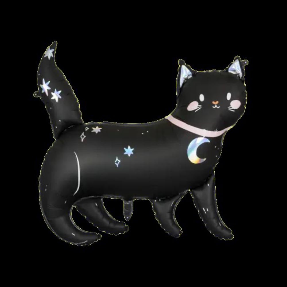 Фігура "Чорний кіт" Party Deco 32"/31,5 (81/80см)