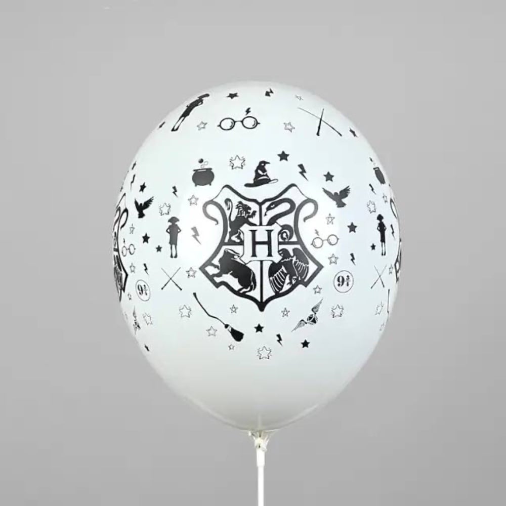 Кулька з принтом Гаррі Поттер на білому Belbal 12"