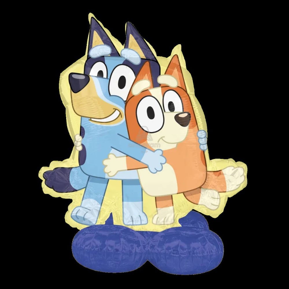 Стояча фігура Блуї блакитний та помаранчевий Anagram