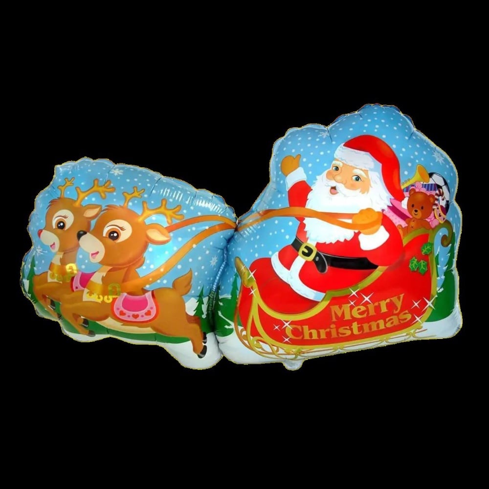 Фігура Санта на санях Flexmetal