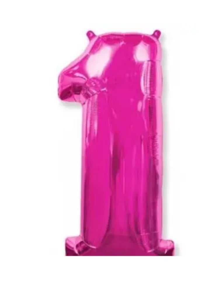 Цифра "1" Flexmetal 40" (102см" Фуксія