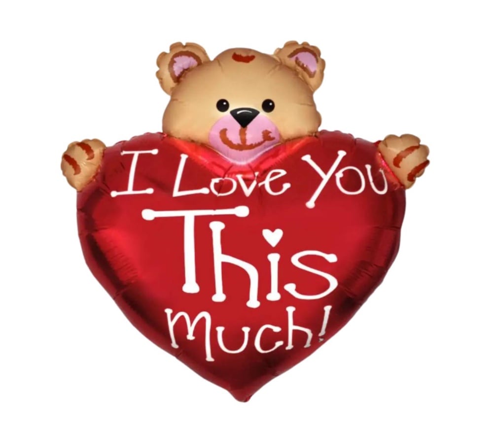 Фігура Веддмеддик із серцем I love you This much Flexmetal