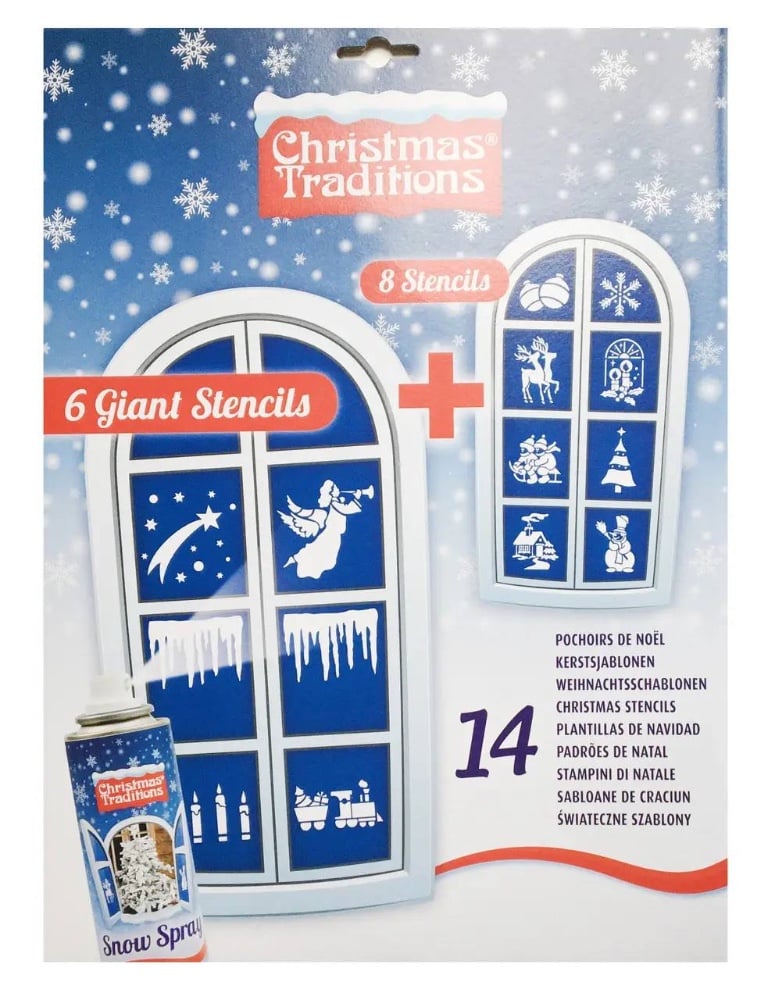 Трафарети новорічні