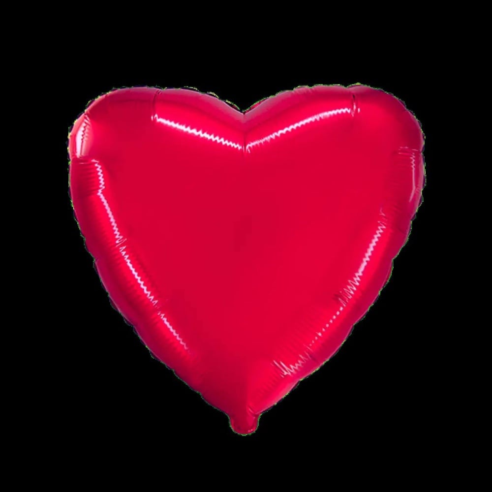 Серце Flexmetal Металік Червоне